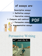 Persuasive - Writing 2nd Prep