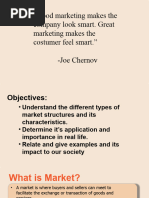 Market Structures