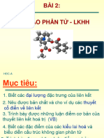 Bài 2 - Liên Kết Hóa Học - Cấu Tạo Phân Tử