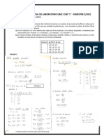 Primer Examen Parcial de Laboratorio QMC 1100 L Semestre 2-2021 Juan José Flores Achá