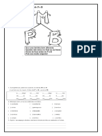 MATRIZ - PORTUGUES 1ºB ORTOGRAFIA