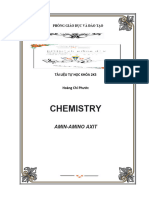 Chemistry: Amin-Amino Axit