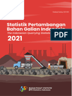 Statistik Pertambangan Bahan Galian Indonesia 2021