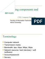 CNE Lec1 - Network Components and Devices