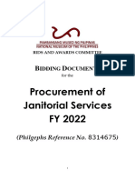 Bidding Documents Janitorial