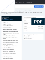 Mollecita: Horario y Mapa de La Línea 7 de Autobús