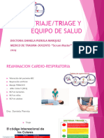 TRIAJE Y EQUIPO DE SALUD