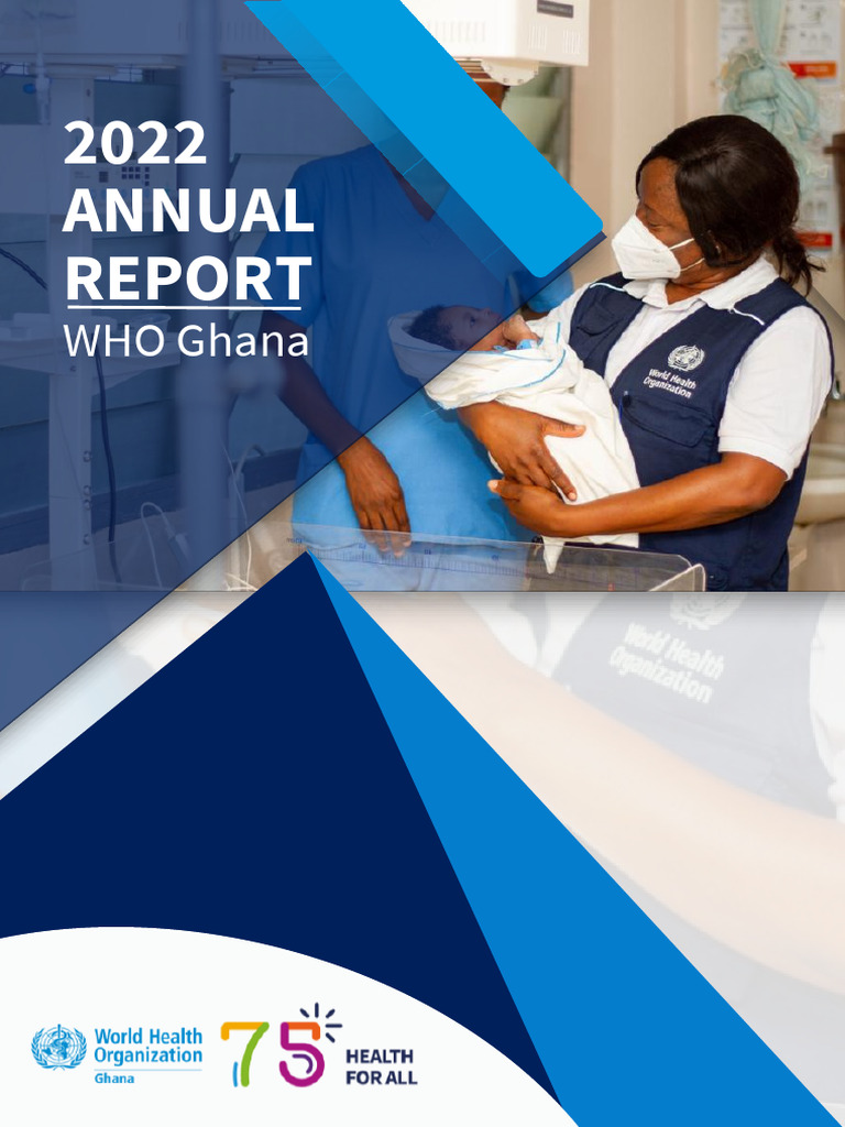 Who Ghana 2022 Annual S Report Pdf World Health Organization Non