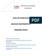Guia de Trabajos Practicos de Analisis Matematico I Primera Parte 1