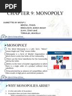 Chapter 9. Monopoly