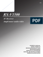 RX-V1500 GB Multi
