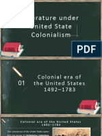 Literature Under United State Colonialism