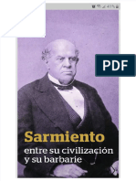 PDF Sarmiento Entre Su Civilizacion y Su Barbarie Felipe Pigna Compress