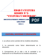 Ppt-N°2-Cultura y Sociedad Humana