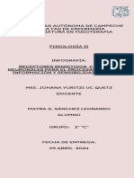 Receptores sensitivos, circuitos neuronales para el procesamiento de la información y  Sensibilidad somática