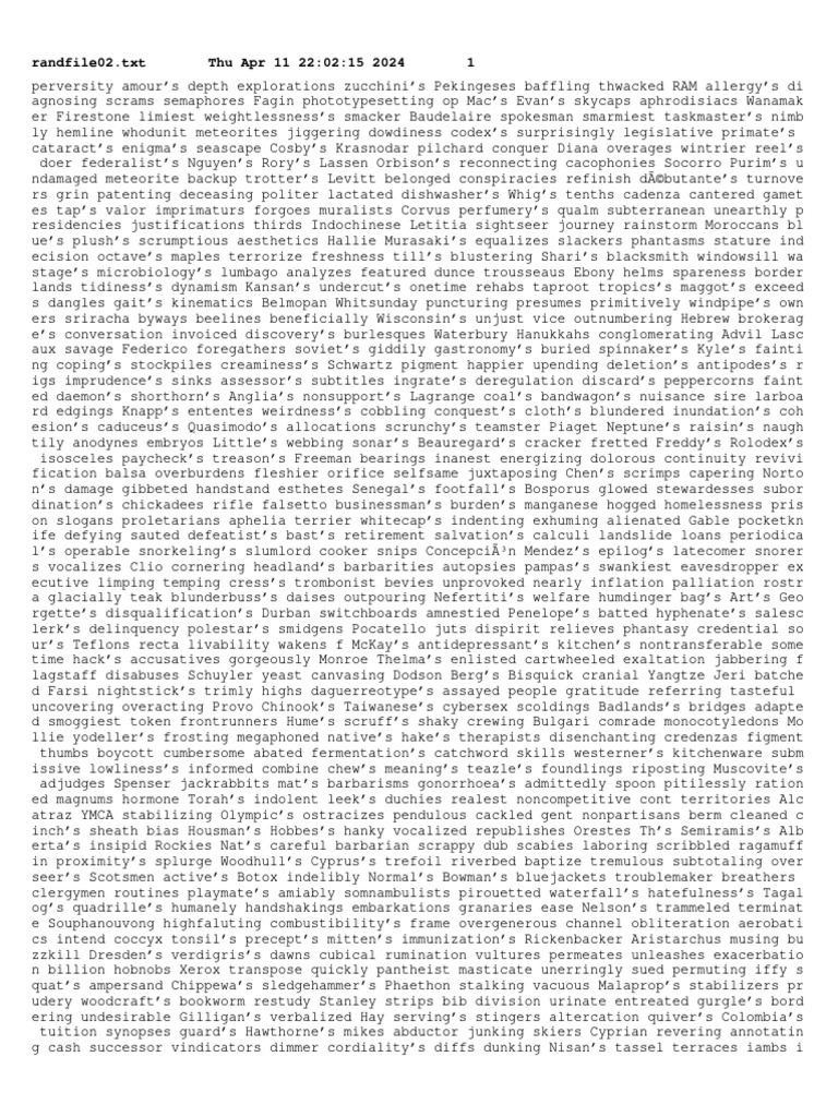 Abstract Wordplay for Linguists | PDF