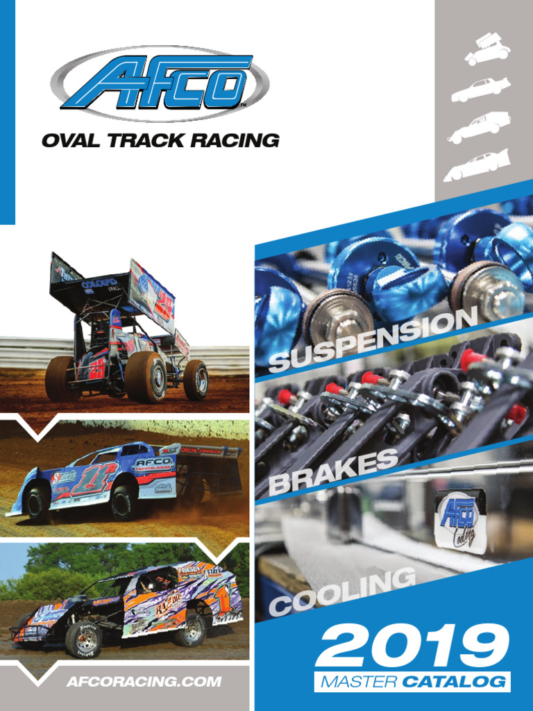 AFCO Racing Products Master Catalog | PDF | Engineering | Motor Vehicle
