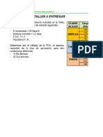 Taller Mtdo Pca