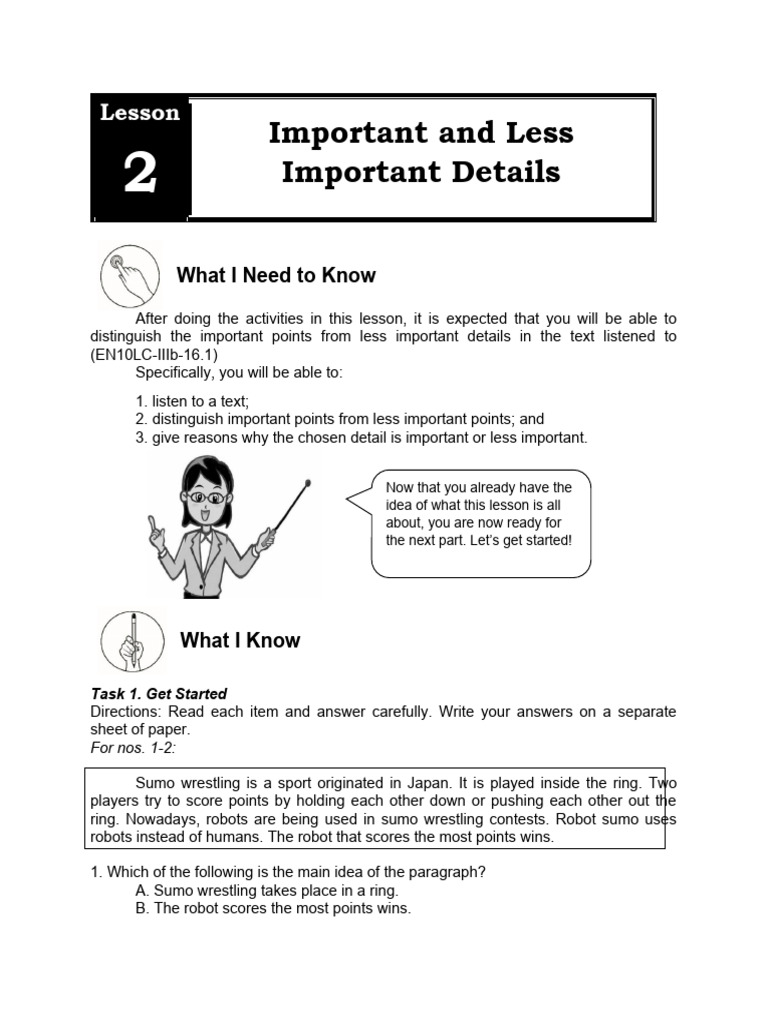 Distinguishing Important Details | PDF | Trees | Soil