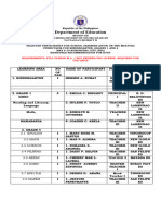 Matatag Curriculum Training 1