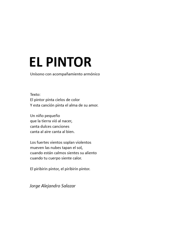 El Pintor Pdf
