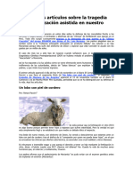 Dos Buenos Artículos Sobre La Tragedia de La Fertilización Asistida en Nuestro País