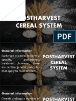 Postharvest Cereal System Sorghum
