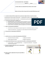 Examen de Educacion Fisica 8° 1er Periodo - 110829