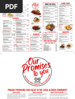 Tender Loving Cuisine Menu 2023/24 | PDF | Cheesecake | Curry