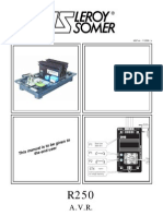 Voltage Regulator Leroy Somer r250 Avr