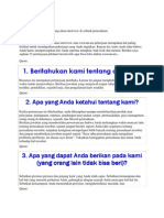 15 Pertanyaan Penting Wawancara