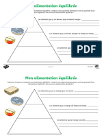 FR T T 5467 Support Pour La Production Ecrite La Pyramide Alimentaire French