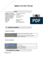 Curriculum Vitae Edison