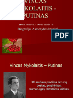 Vincas Mykolaitis Putinas