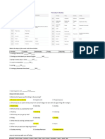 A Study Timetable READING FLYERS