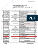 1ere C Et D Fiche de Progression