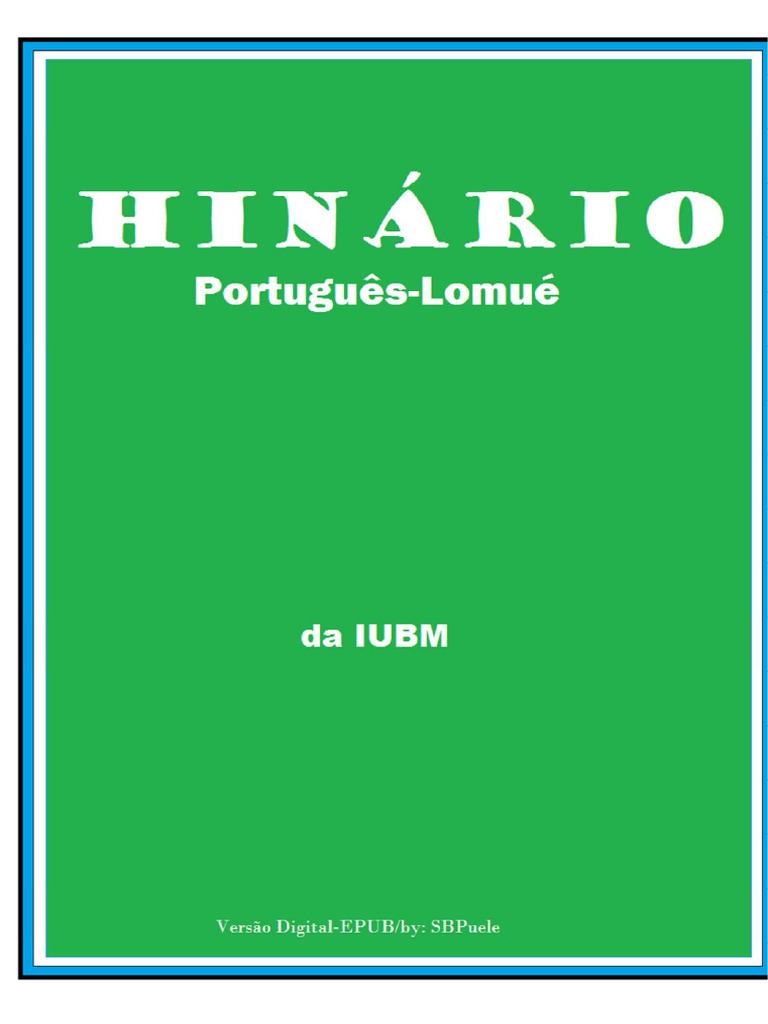 Hinário Digital Português - Lomwê | PDF | Oração | Jesus