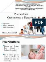 Puericultura, crecimiento y desarrollo