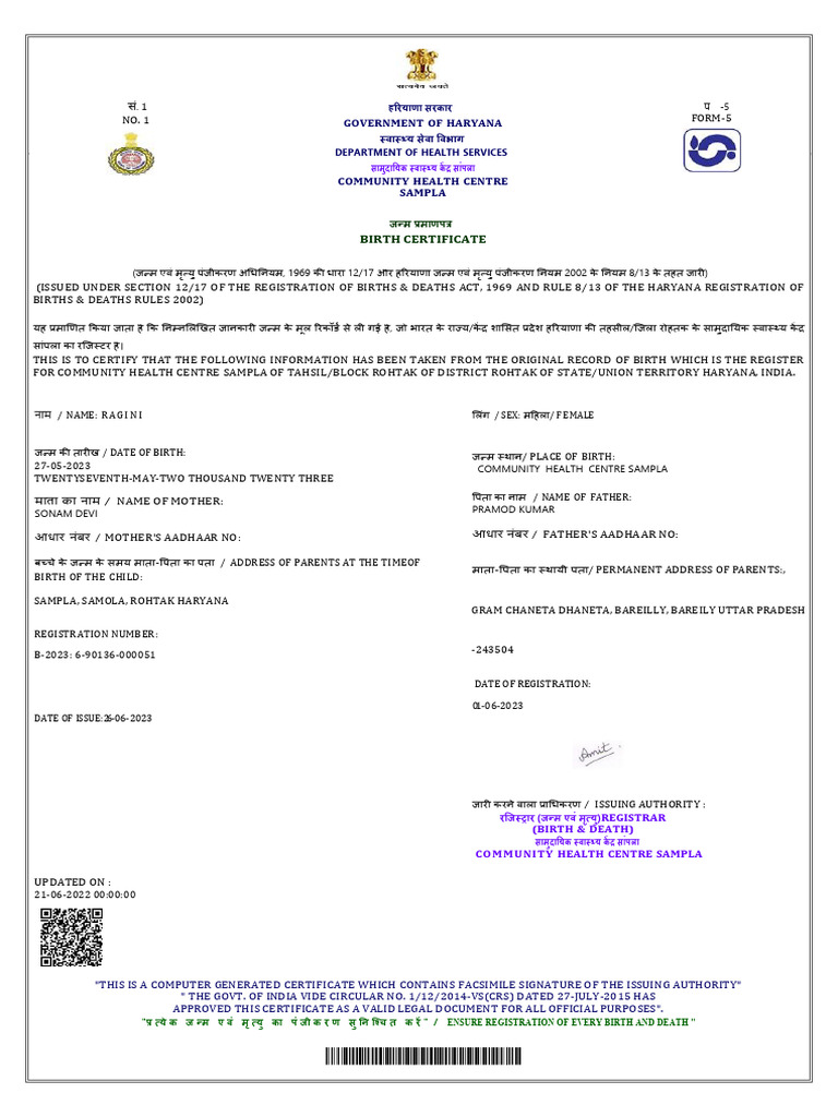 Haryana visual data 2