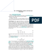 Binary Stars - Determining Masses and the Mass Function (1)