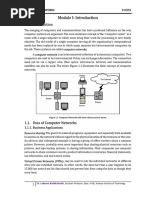 Module 1 - Introduction To Computer Networks - Lecturer Notes