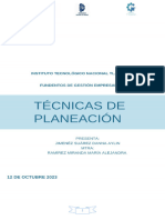 Técnicas de planeación