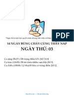 Bùng cháy cùng thầy NAP - Ngày số 03