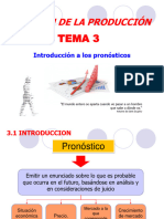 TEMA. 3 Introduccion A Los Pronosticos
