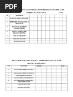 Laboratory Maintenance Log Templates | PDF | Chemical Engineering ...