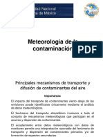 1.1 Meteorología de La Contaminación