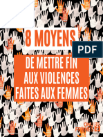 8 moyens de mettre fin aux violences 