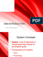 Sim Introduction