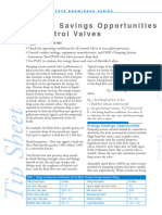 Energy Savings Opportunities in Control Valves