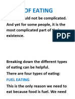 Types of Eating Ims